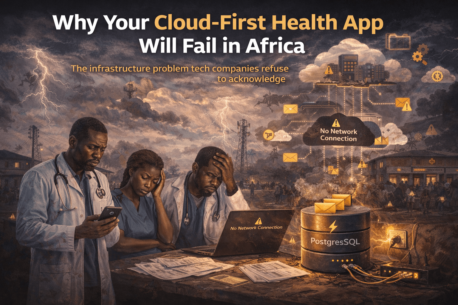 Why Your Cloud-First Health App Will Fail in Africa